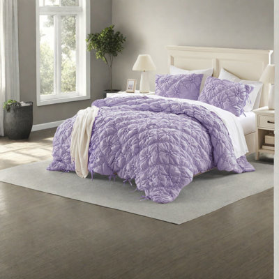 Ensembles de literie pour grand lit douillet, Microfibre Floral Shabby Chic Home Comfort