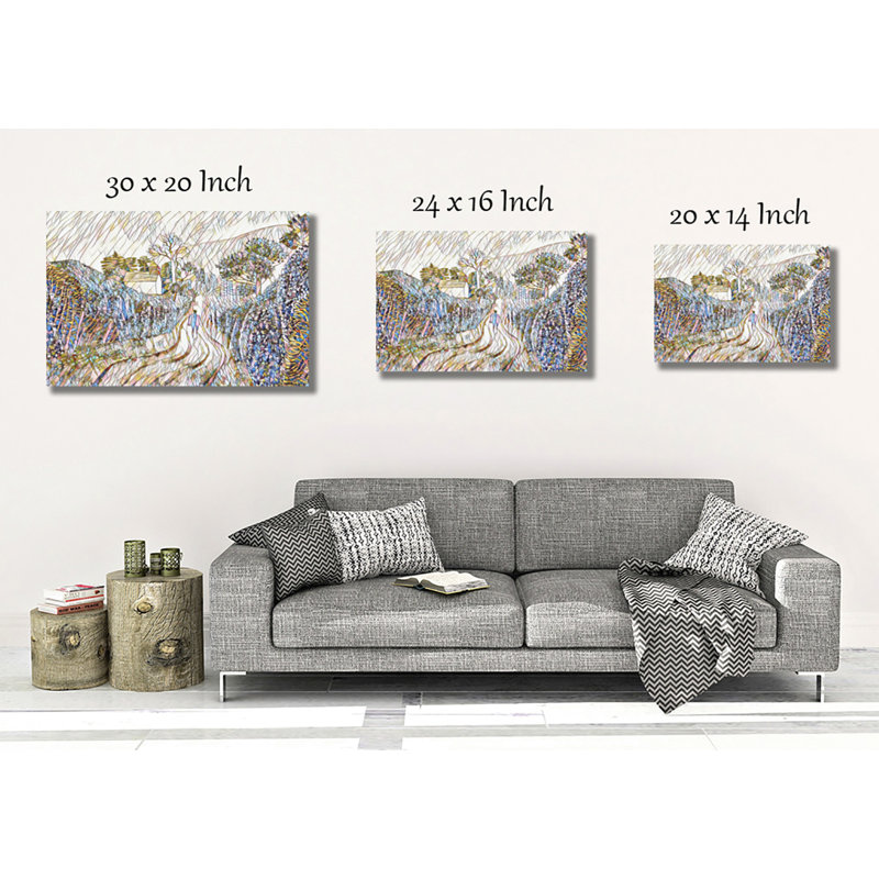 Eric Ravilious - Wrapped Canvas Print, 50cm H x 76cm W