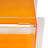 2 Tiers Acrylic Bedside Table With Open Storage Shelf-1640805791