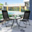 Chaise longue inclinable