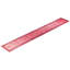 Tapis de couloir unique noué à la main Rachal - rose, 2 pi 7 po x 18 pi 1 po