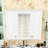 Bathroom Wall Cabinet with 5 Adjustable Shelves