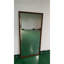Miroir mural polyvalent en aluminium et noyer
