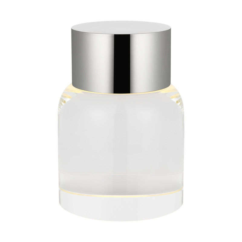 Caspe 7 Rechargeable Table Lamp, Silver