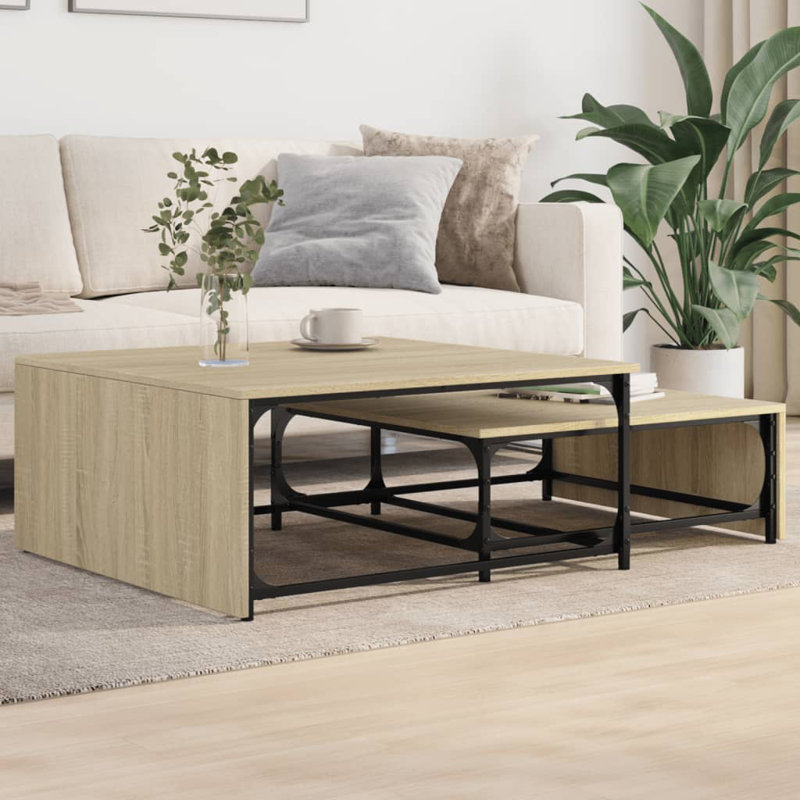 Diane Frame Coffee Table, Sonoma Oak