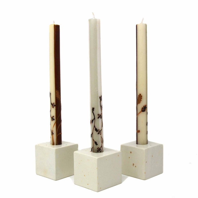 Unscented Taper Candle