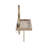 Metal Flat Mirror with Shelves-1727019368