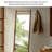 Retro Rectangular Black Walnut Full-Length Mirror