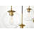 54 Inch Pendant Clear Shade-90670329