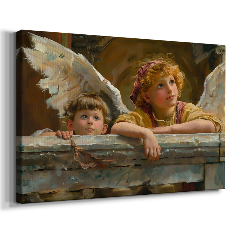 Angels From Above-CXII -Gallery Wraraped Cavas, 8 x 12