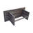 Spacious Seating Particle Board Rustic Dining Table For Family Meals And Gatherings