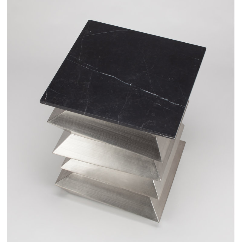 Marble Top End Table