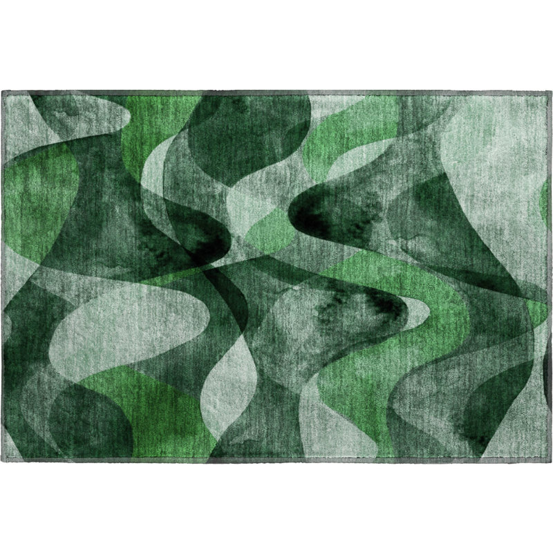 Tapis avec envers antidérapant Nofer, Rectangle 1 pi 8 po x 2 pi 6 po
