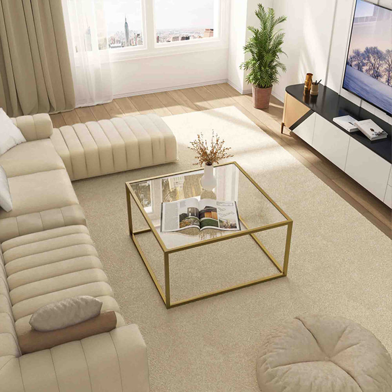 Brookly Coffee Table, Gold