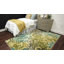 Tapis bleu / vert à motif floral de style traditionnel SantaCruz-1869719661