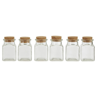 Tromso Glass Jar - Set of 6