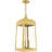 3 Light Outdoor Pendant Lantern with Clear Glass Shade-101230810-101230811