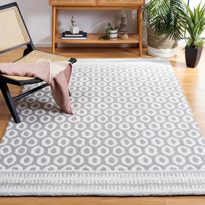 Tapis ivoire / gris Capri 708