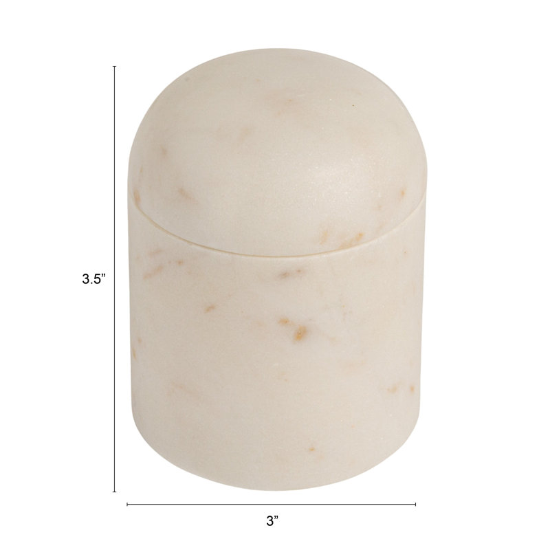 Salière ronde en marbre