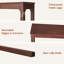 Console en bois massif