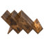 Wood Free Standing Magazine Rack-2118699967