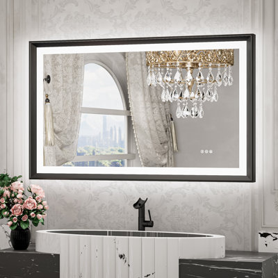 New Rockford Frontlit & Backlit LED Bathroom Vanity Mirror