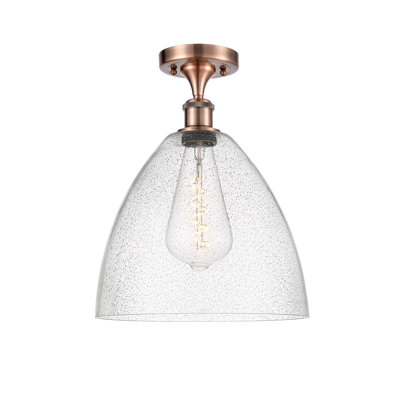 Plafonnier semi-encastré 9 po 1 lumière Amilia