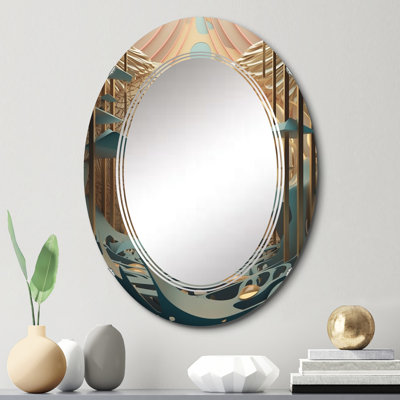 Jalus - Miroir mural moderne ovale