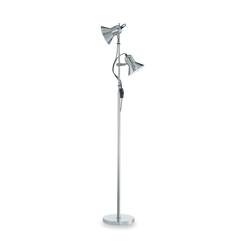 Lampe sur pied à branches 60,63 ", Chrome
