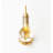 Elswick Industrial 1 Light Gold Armed Sconce