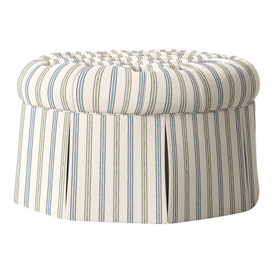 Alma Round Ottoman