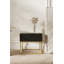 Atahan 50cm W Steel Bedside Table-481669595