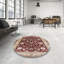 Tapis oriental ivoire / rouge Rôle-1204261773