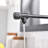 Purifier Kitchen Faucet Drinking Water Faucet With Roll Up Dish Drying Rack, Pull Down Water Filter Kitchen Sink Faucets