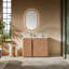Meuble-lavabo simple 48 po avec plateau en quartz Greely-929858060
