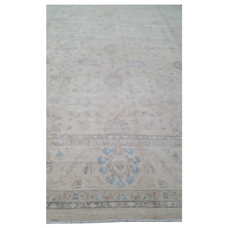 Ziegler Hand Knotted Ivory / 13x20 Oversize Rug