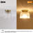 1-Light Ribbed Glass Semi Flush Mount Ceiling Light-265267730