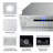 Fuhuoso 30 in. 900 CFM Convertible Insert Range Hood with Remote,Touch Control LCD,Long-term Warranty in Stainless Steel