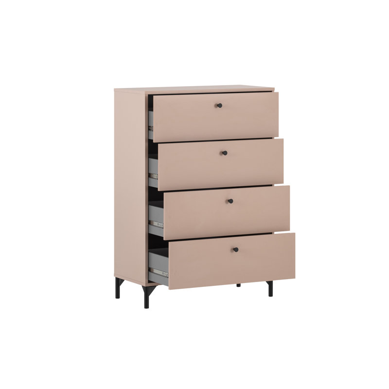 Bacajol 4 Drawer Dresser