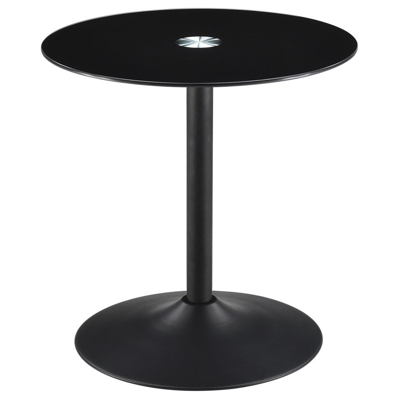 Khano Glass Top End Table