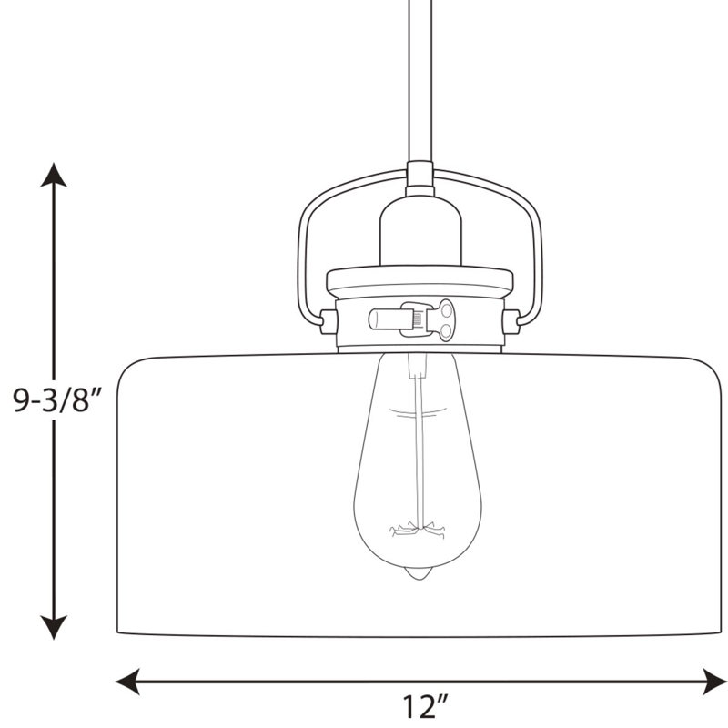 Leyden 1 - Light Single Pendant, Antique Bronze