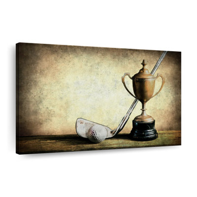 Trophée pour le golf