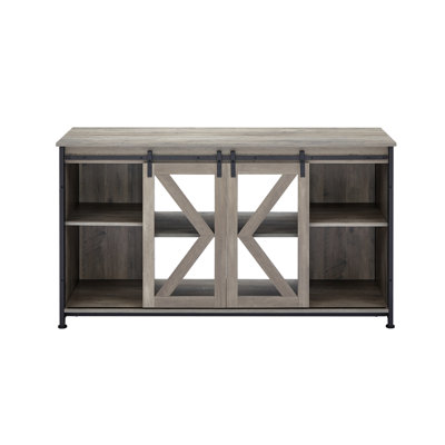 Support d'aquarium en métal gris pour aquarium de 80 gallons, accessoires d'armoire, L 58,9 po x l 19,7 po x H 32,6 po, bonne ventilation pouvant contenir deux réservoirs