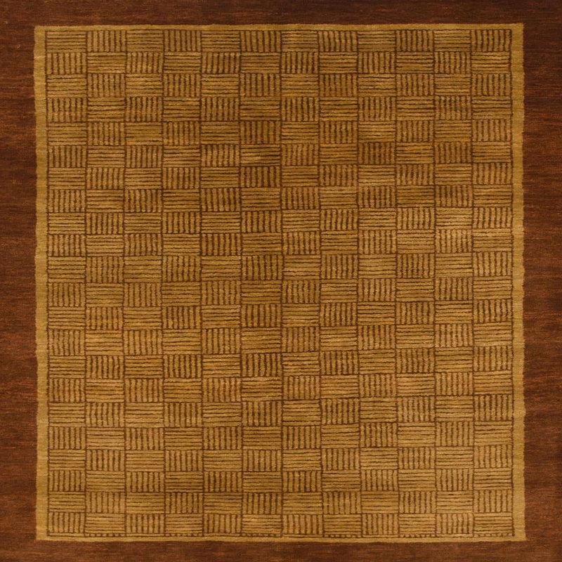 Abstract Indoor Rug, Square 8'