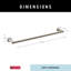 Tetra 24 in. Towel Bar Bath Hardware Accessory-90631171