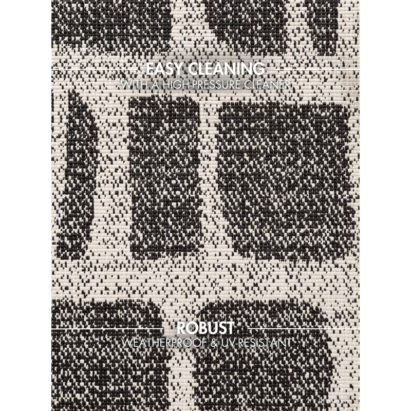 Destyn Geometric 200cm X 300cm Indoor / Outdoor Area Rug