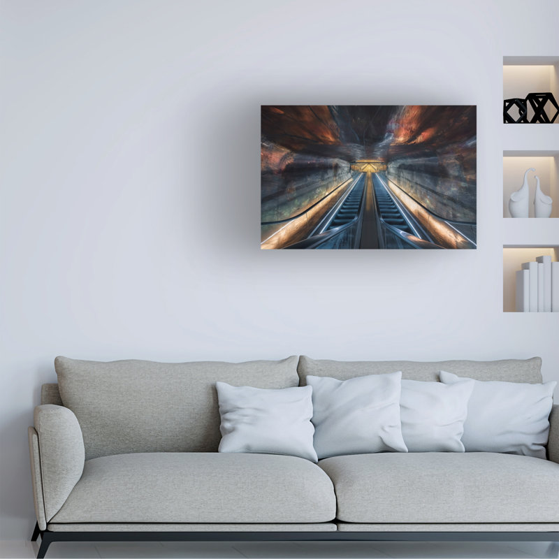 Liwulei   Magic Elevator Canvas Art, 12" H x 19" W
