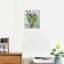 "Bouquet de fleurs" par Marc Chagall, impression sur toile encadrée pour décor de bureau à domicile-864168572-864168575