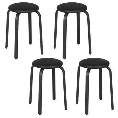 Meenah Steel Accent Stool