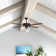 Drexel 52"W Remote Controlled Ribbed Clear Glass Shaded Ceiling Fan - Beachcrest Home